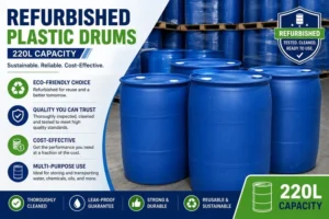 Refurbished Plastic Drums (220L)
